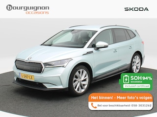 Skoda Enyaq iV 60 First Edition 180 Pk | Stoel/Stuur Verwarming | Camera | Adaptive Cruise | Matrix LED | CarPlay | Climatronic | Navigatie | 20 Inch | 95.608 Km !!