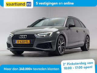 Audi A4 AVANT 40TFSI Sport S line black edition Aut. [ Half- Leder Apple / Android Stoelverwarming Navi ]
