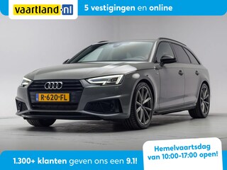 Audi A4 AVANT 40TFSI Sport S line black edition Aut. [ Half- Leder Apple / Android Stoelverwarming Navi ]