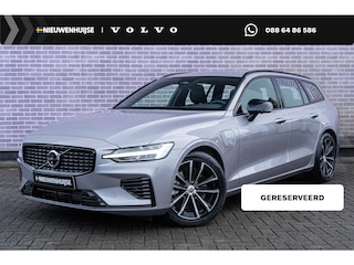 Volvo V60 2.0 T6 Plug-in hybrid AWD Plus Dark | Elektrisch verstelbare stoelen | Harmon Kardon | Sportstoelen| Elektrisch inklapbare Trekhaak | 360 Camera | Verwarmbare Voorruit |