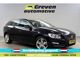 Volvo V60 2.4 D6 Twin Engine Momentum 280PK | Virtual | Clima | Cruise | Trekhaak | Navi | Leder | Parkeersens.