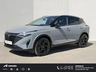 Nissan Qashqai 1.3 MHEV Xtronic Tekna Plus / Fabrieksgarantie tot 11-2027 / Panoramadak / Luxe Lederen Bekleding / HUD / Elektr. Stoelen / Stoel Massage / Stoelverwarming & Stuurwiel Verwarming / 360 Camera / Dodehoek Detectie /