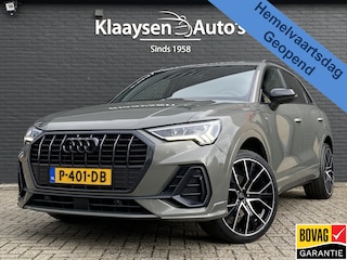 Audi Q3 35 TFSI 150 pk S Line AUT. | zwart optiek | 20'' lichtmetalen velgen | adaptieve cruise | sportstoelen | apple carplay | led kopl.