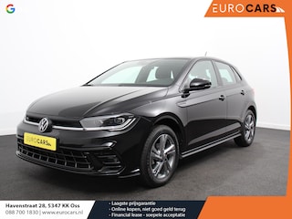 Volkswagen Polo 1.0 TSI R-Line Automaat Camera Digitale Cockpit Parkeer sensoren Adaptive Cruise control Climate Control Lichtmetalen velgen Stoelverwarming Navigatie Apple Carplay/Android Auto
