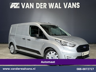 Ford Transit Connect 1.5 EcoBlue 120pk Automaat L2H1 inrichting Euro6 Airco | 2x Zijdeur | 3-Zits | Navigatie | Camera Android Auto, Cruisecontrol, Parkeersensoren, Stoelverwarming, Verwarmde voorruit,  Bijrijdersbank