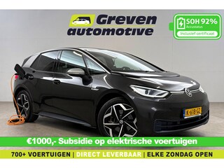 Volkswagen ID.3 First Plus 58 kWh | Snelladen | SOH 92% | IQ Lights | Sfeer | Camera | Trekhaak | Carplay