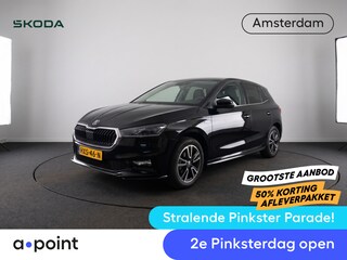 Skoda Fabia 1.0 TSI Monte Carlo 95 pk | Verlengde garantie | Navigatie via App | Parkeersensoren | Achteruitrijcamera | LED koplampen | Stoelverwarming |