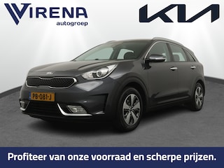 Kia Niro 1.6 GDi First Edition Navigatie - Achteruitrijcamera - Climate Control - Parkeersensoren - Trekhaak - Virena zekerheidspakket € 895,-