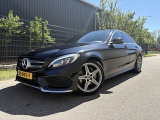 Mercedes-Benz C-klasse 180 Business Solution AMG / AUTOMAAT / NAVI / LEER / CRUISE / 110dkm! NAP!