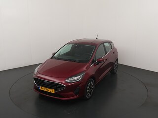 Ford Fiesta EcoBoost 100pk Titanium | Dealer onderhouden | Winterpack | Cruise | All-season banden | Keyless | Led | Apple carplay | android auto