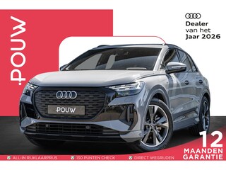Audi Q4 40 S Edition Competition 77 kWh | Ambianceverlichting | Adaptieve Cruise | Warmtepomp | Stoelverwarming | Achteruitrijcamera
