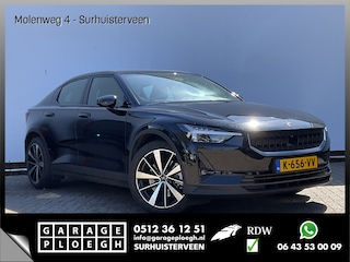 Polestar 2 Long Range Dual Motor Launch Edition 78kWh Memory Trekhaak SOH 93.5% 360 Carplay Stoel/stuurverwarming