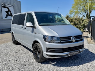 Volkswagen Transporter 2.0 TDI Extra Lang T6 150PK Dubbel Cabine 2018 Zilver Metallic