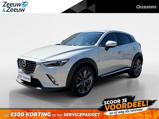 Mazda CX-3 2.0 SkyActiv-G 120 GT-Luxury | Elektrische stoelen met geheugen | Achteruitrijcamera | Stoelverwarming | Navigatie |