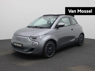 Fiat 500 La Prima by Bocelli 42 kWh | Lederen Bekleding | Stoelverwarming | Camera | PDC Rondom | 17" LMV | LED-Verlichting | Keyless | JBL Audio | Full-Map Navigatie | Draadloze Smartphonelader