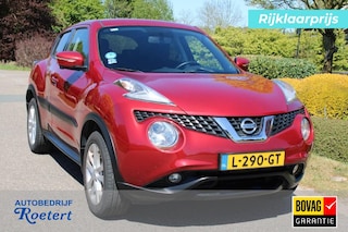 Nissan Juke 1.6 116pk Automaat Connect Edition ECC/Camera/Navi/Cruise/Stoelverw