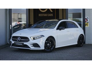 Mercedes-Benz A-klasse 200 AMG AUTOMAAT-CLIMA-CRUISE-MBUX-NAVIGATIE-PANORAMA-STOELVERWARMING