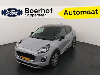 Ford Puma EcoBoost Hybrid 155 pk Titanium X | Trekhaak | Winter Pack | Camera | LED | El. a. klep | B&O | 100% dealer onderh.