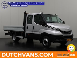 Iveco Daily 50C21 Hi-Matic Automaat Open Laadbak Dubbele Cabine 7-Persoons | Led | Multimedia | Camera | 3500Kg Trekhaak
