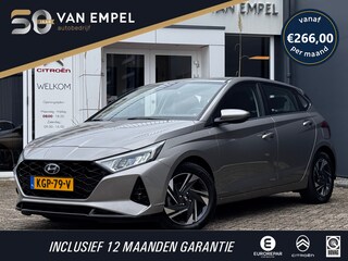 Hyundai i20 1.0 T-GDI Comfort Smart | 100 PK | Camera | Stoel + Stuurverwarming | Climate Control | Navigatie by App