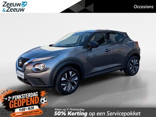 Nissan Juke 1.0 DIG-T Acenta 114PK | 1ste eigenaar | Airco | Lichtmetalen velgen | Apple Carplay & Android Auto | Achteruitrijcamera | Cruise Controle | Nederlandse auto | Isofix |