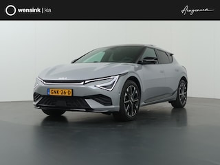 Kia EV6 GT-Line pano 84.0 kWh | Afneembare trekhaak | Facelift | Panoramadak | Led Matrix Koplampen | Meridian Surround | Head-Up | 360° Camera |