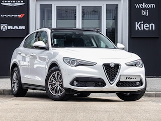 Alfa Romeo Stelvio 2.2d Super | Pano-dak | Lederen bekleding | Schakelflippers | NL Auto |