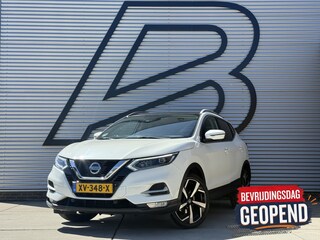 Nissan Qashqai 1.3 DIG-T Tekna + 2e Eigenaar|Navi|Pano||Cruise|Camera|Clima|Stoelverw|N.A.P|APK tot 03-2027