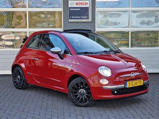 Fiat 500 0.9 TwinAir Lounge|automaat|cabrio|Xenon|Leder|16-inch|