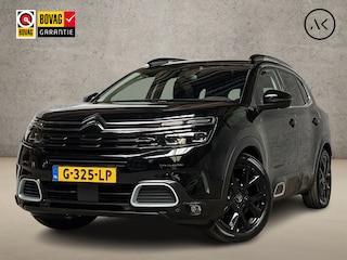 Citroën C5 Aircross 1.6 PureTech Sport 181Pk Automaat (APPLE CARPLAY, BLACK PACK, GROOT NAVI, LEDER, STOELVERWARMING, 360 CAMERA, ADAPTIVE CRUISE, GETINT GLAS, NIEUWSTAAT)