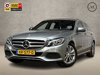 Mercedes-Benz C-klasse 350 e Sport 279Pk Automaat (GROOT NAVI, LUCHTVERING, ZWART HEMEL, CAMERA, STOELVERWARMING, LEDER, ELEK SPORTSTOELEN, GETINT GLAS, ADAPTIVE CRUISE, NIEUWE APK, NIEUWSTAAT)