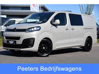 Citroën Jumpy 2.0 BlueHDI 120 L3 PB Edition 360 Camera, Cruise, Carplay, 2 x Schuifdeur, Multimedia, Luxe Cabine, Trekhaak, 122pk, uniek!