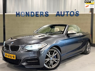 BMW 2-serie Cabrio M235i High Executive I 1E EIG .NAP I SHADOWLINE I M-SPORT I MEMORY I KEY-LESS I LEDER I HARMAN-KARDON I STOELVE