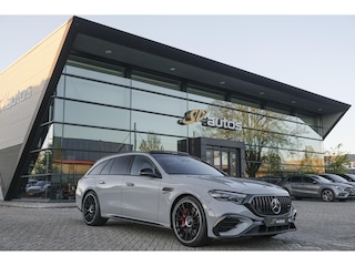 Mercedes-Benz Estate E53 AMG 612pk 4MATIC+ Panoramadak *BTW* Burmester 4d Massage Superscreen Stoelkoeling Trekhaak BOMVOL!! Alpin grau