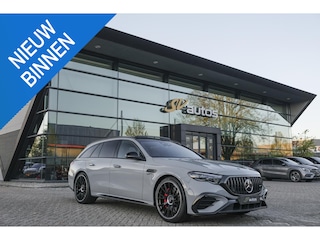 Mercedes-Benz Estate E53 AMG 612pk 4MATIC+ Panoramadak *BTW* Burmester 4d Massage Superscreen Stoelkoeling Trekhaak BOMVOL!! Alpin grau