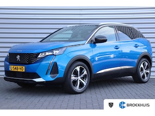 Peugeot 3008 1.2 PURETECH 130PK GT AUTOMAAT / NAVI / LEDER / CLIMA / PDC / 18" LMV / CAMERA / KEYLESS / FULL-LED / ALCANTARA / WINTERPAKKET / ADAPT. CRUISECONTROL  / NIEUWSTAAT !!