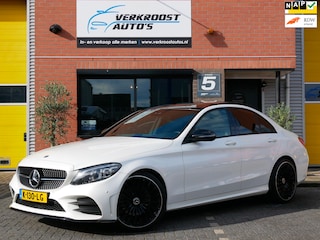 Mercedes-Benz C-klasse 180 Business Solution AMG.pano.leder.360.cam