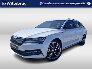 Skoda Superb Combi 1.4 TSI iV 218pk Sportline DSG Automaat / Panorama schuifdak / LM 19 inch / 360 camera / Navigatie / LED Matrix