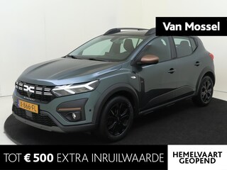Dacia Sandero Stepway 1.0 TCe 100 ECO-G Up&Go | airco automatisch | Apple Carplay/Android Auto | Autonomous Emergency Braking | cruise control | dodehoek detectie | LED koplampen | lichtmetalen velgen 16" | navigatiesysteem |