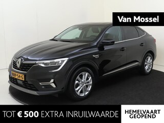 Renault Arkana 1.6 E-Tech hybrid 145 techno | Apple Carplay/Android | cruise control | dodehoek detectie | electronic climate control | lederen/stof bekleding | LED koplampen | lichtmetalen velgen 18" | navigatiesysteem |