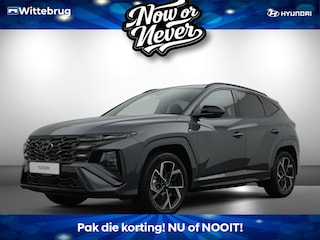 Hyundai Tucson 1.6 T-GDI PHEV N Line Plug-In Hybride Automaat met Navigatie, Elektrische stoelverstelling en Stoelverwarming Uit voorraad leverbaar!