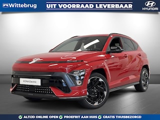 Hyundai Kona N Line Business 64.8 kWh Volledig Elektrish, Fiscaal aantrekkelijk, Navigatie en 360 graden camera Uit voorraad leverbaar!