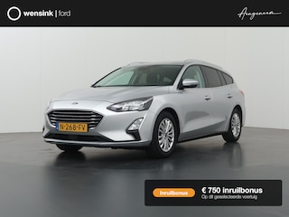 Ford Focus Wagon 1.0 EcoBoost Hybrid Titanium X Business | Elekt. Wegklapbare Trekhaak | Cruise Control Adaptief | Parkeercamera | Elekt. Kofferklep |