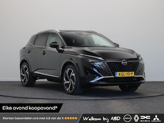 Nissan Qashqai 1.3 MHEV Xtronic Tekna Plus | BOSE audio | Stoel, stuur en voorruitverwarming | Lederen bekleding | Elektrisch vertelbare voorstoelen | 360° camera | 20" LMV |