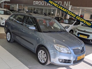 Skoda Fabia Combi 1.2-12V Ambiente Airco, Cruise Control, Trekhaak, Stuurbekrachtiging