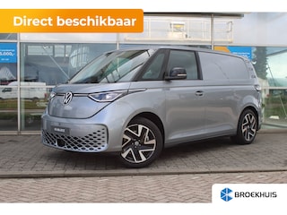 Volkswagen ID. Buzz ID.Buzz Cargo Bulli Edition 79kWh 250kW / 340PK 4Motion | App-Connect draadloos | Hoge scheidingswand met vaste ruit en doorlaadfunctie incl dimmende binnenspiegel | Koplampverlichting LED Matrix ('IQ.Light')