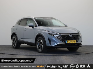 Nissan Qashqai 1.3 MHEV Xtronic N-Connecta | Panoramadak | Pilot Assist | Elektrische achterklep | Head-up Display | Stoel, stuur en voorruit verwarming  | Rondomzicht camera |