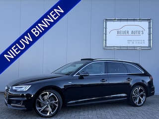 Audi A4 Avant 2.0 TFSI MHEV Sport S line black edition Pano/Automaat.