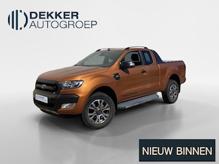 Ford Ranger 3.2 5-cilinder TDCi 200 pk 4WD Wildtrak Supercab Adaptieve Cruise Control - Navigatie - Trekhaak- afsluitbare Rollertop