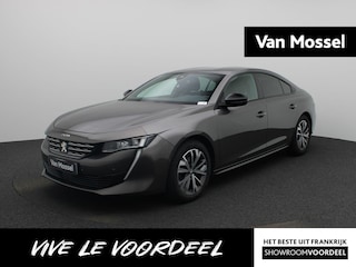 Peugeot 508 1.2 PureTech 130 S&S EAT8 Allure Pack AUTOMAAT | NAVIGATIE | APPLE CARPLAY | CAMERA | PDC | LMV | HALF LEDER | CLIMA | CRUISE | 12 MAANDEN BOVAG GARANTIE |